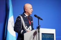 Jarosław Szymczyk, Comandante en Jefe de la Policía Nacional de Polonia, anfitriona de la Conferencia Regional Europea de INTERPOL de este año.